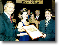 Landschaftskammer Rheinland-Pfalz - Verleihung Urkunde